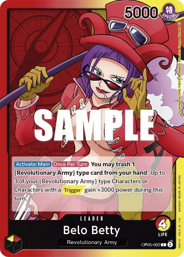 Belo Betty card front