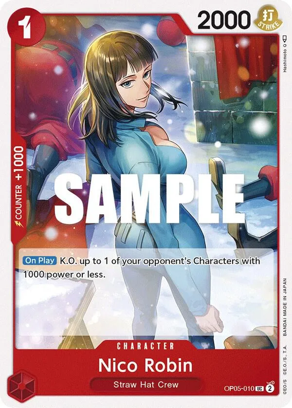 Nico Robin card front