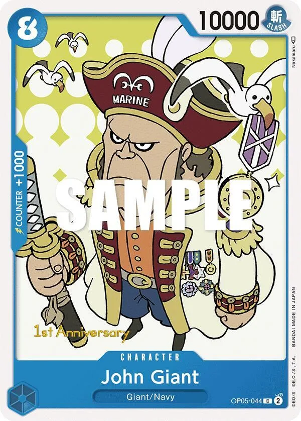 John Giant card front