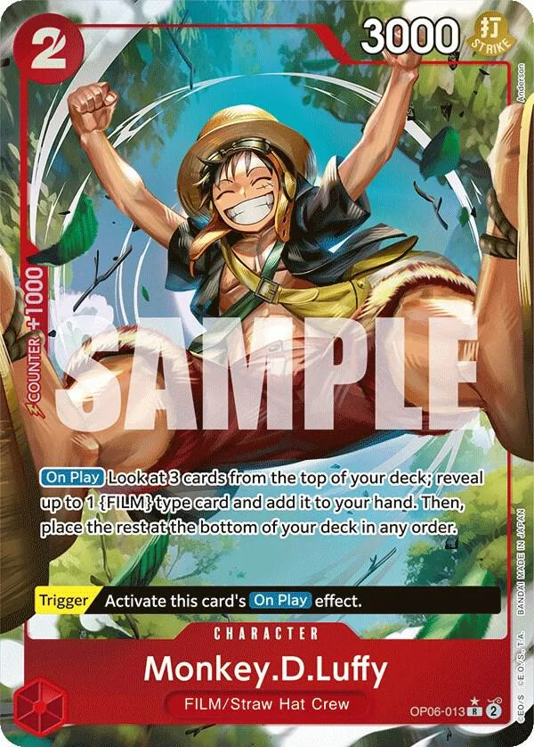 Monkey.D.Luffy (Alternate Art) card front