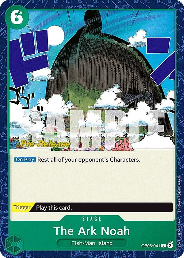 The Ark Noah card front