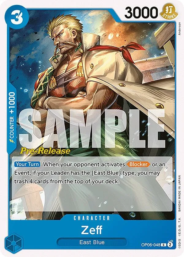 Zeff card front
