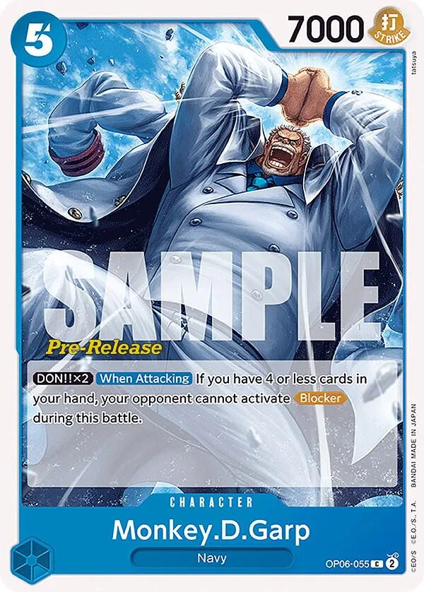 Monkey.D.Garp card front