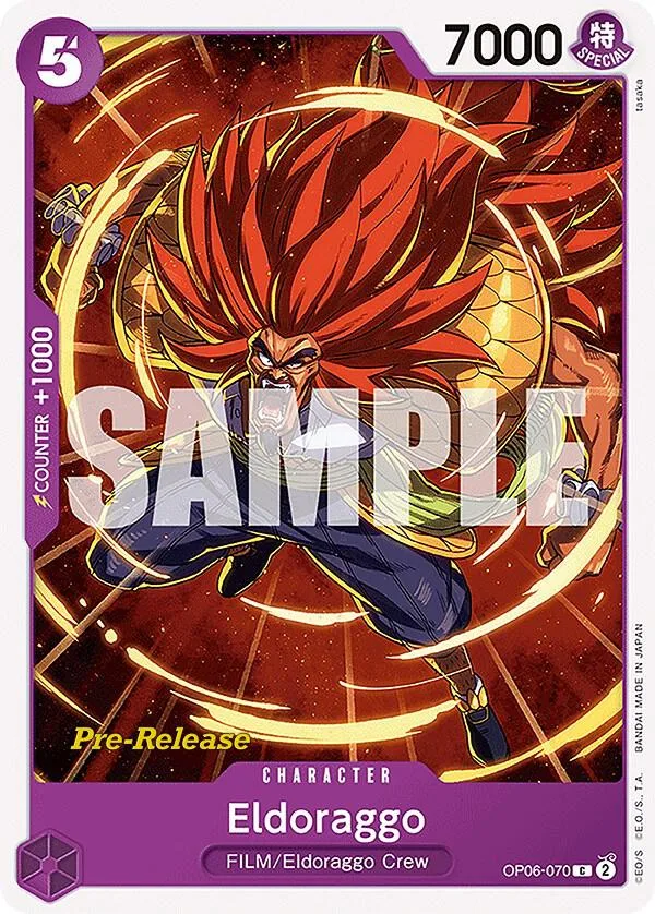 Eldoraggo card front