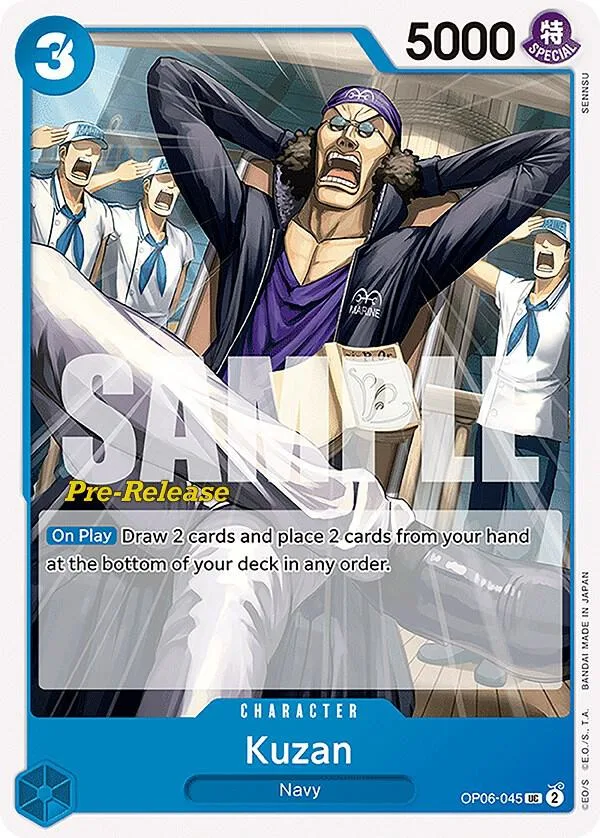 Kuzan card front