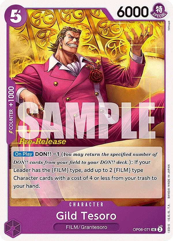 Gild Tesoro card front