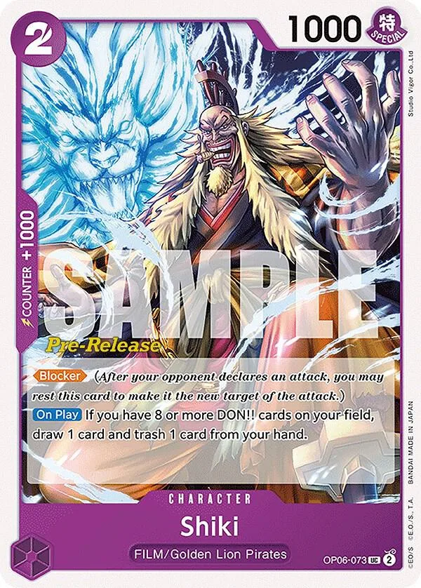 Shiki card front