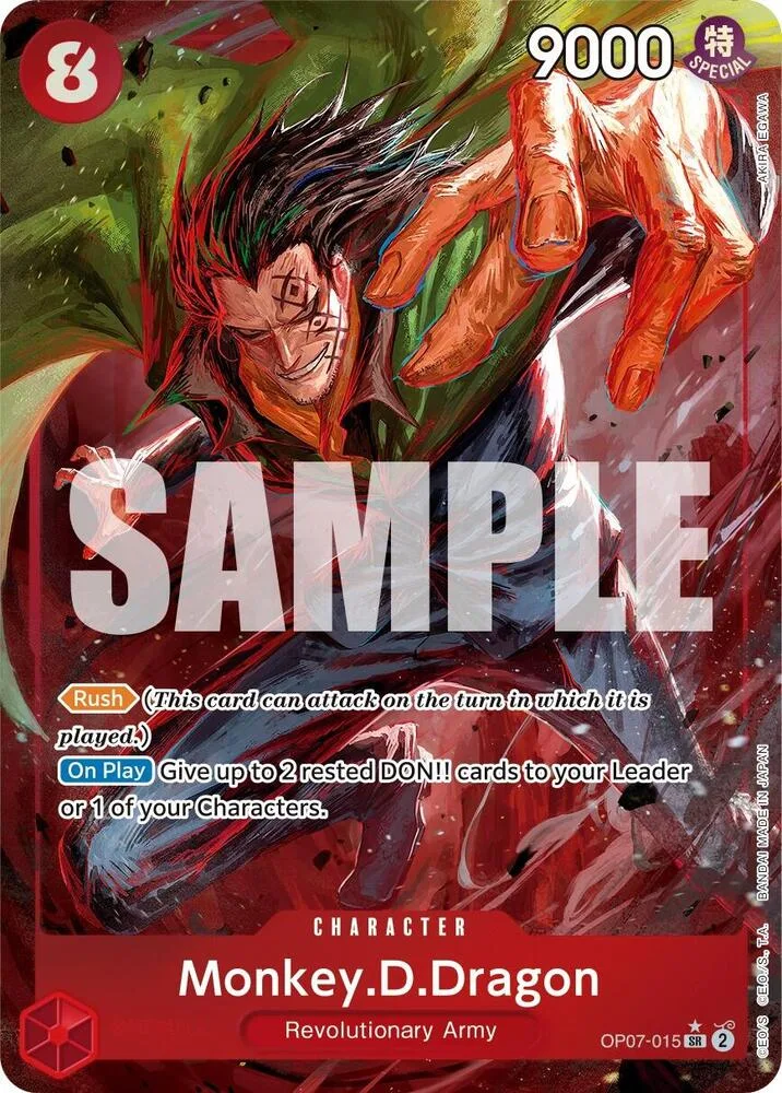 Monkey.D.Dragon (Parallel) card front