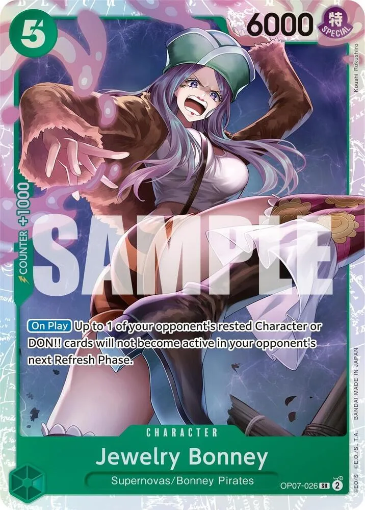 Jewelry Bonney card front