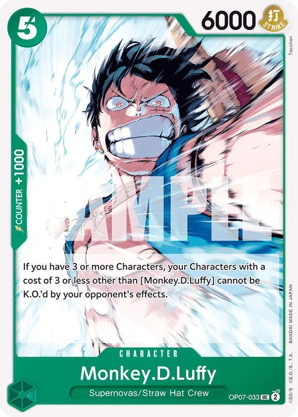 Monkey.D.Luffy card front