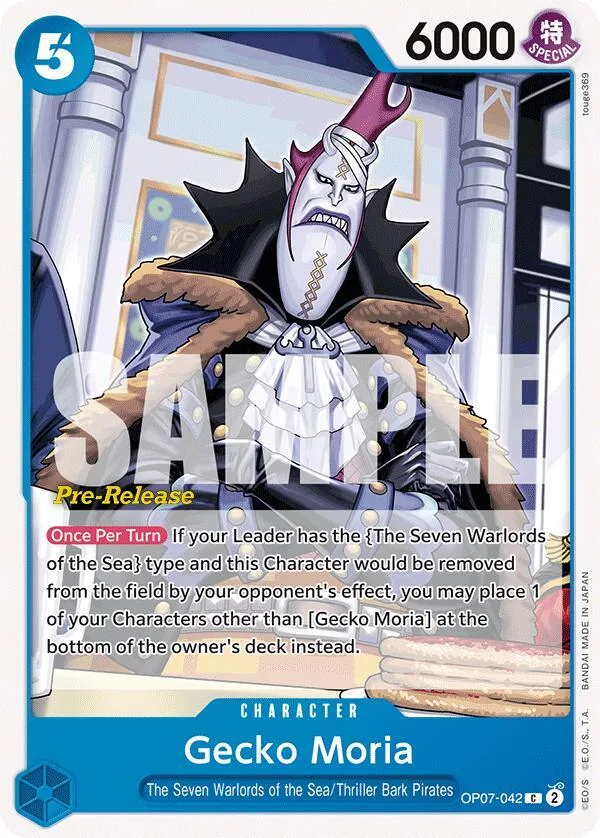 Gecko Moria card front