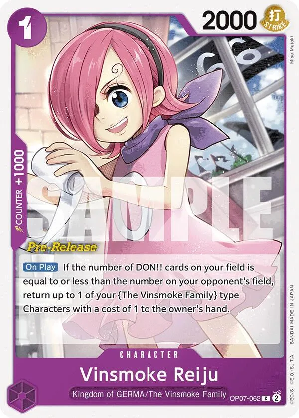 Vinsmoke Reiju card front