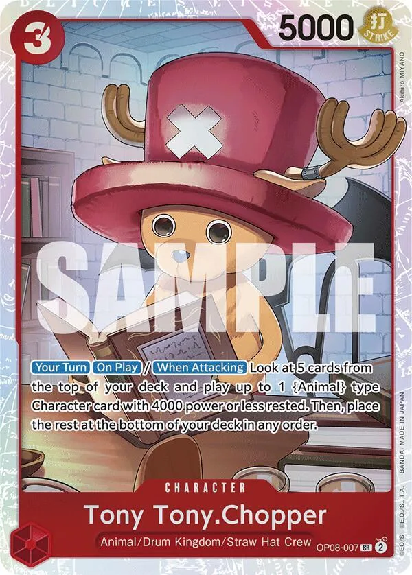 Tony Tony.Chopper card front
