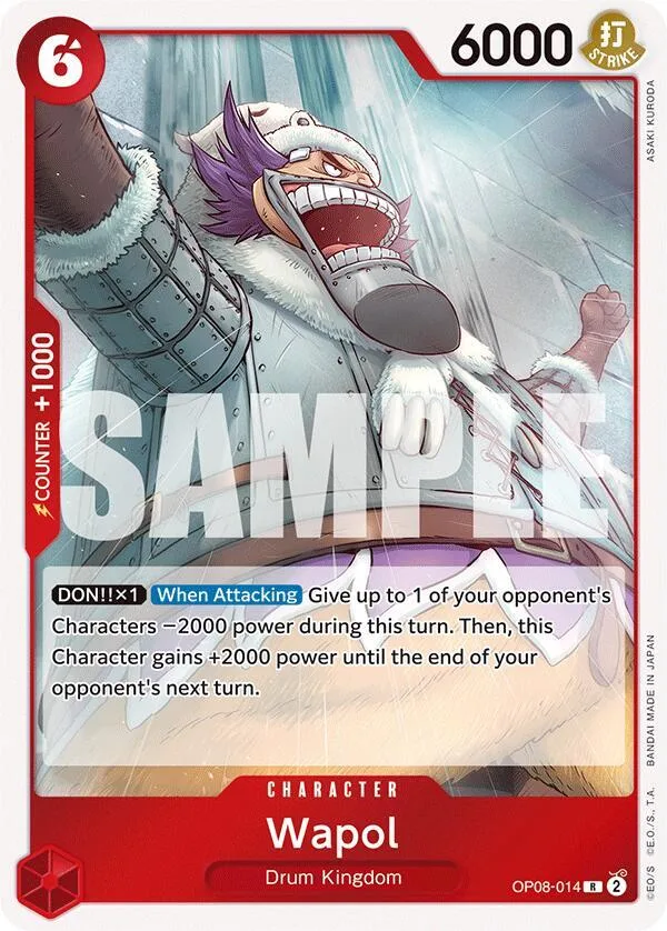Wapol card front