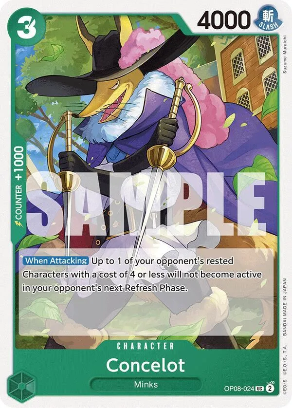 Concelot card front