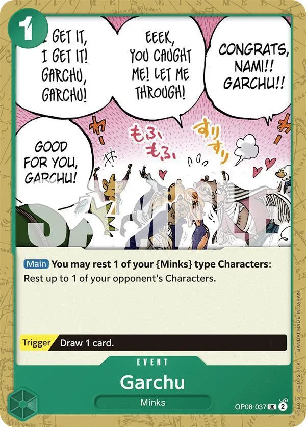 Garchu card front