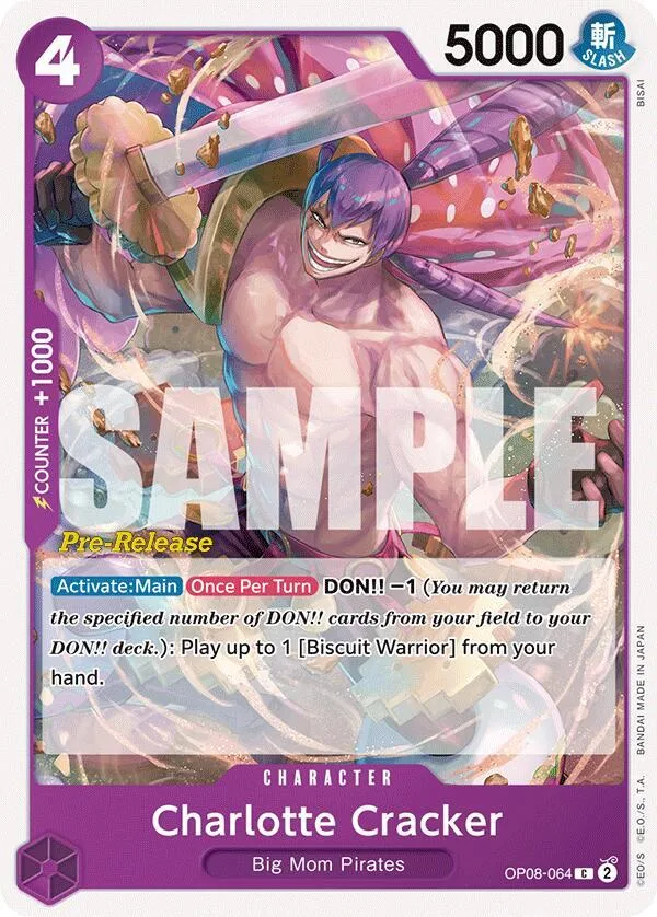 Charlotte Cracker card front