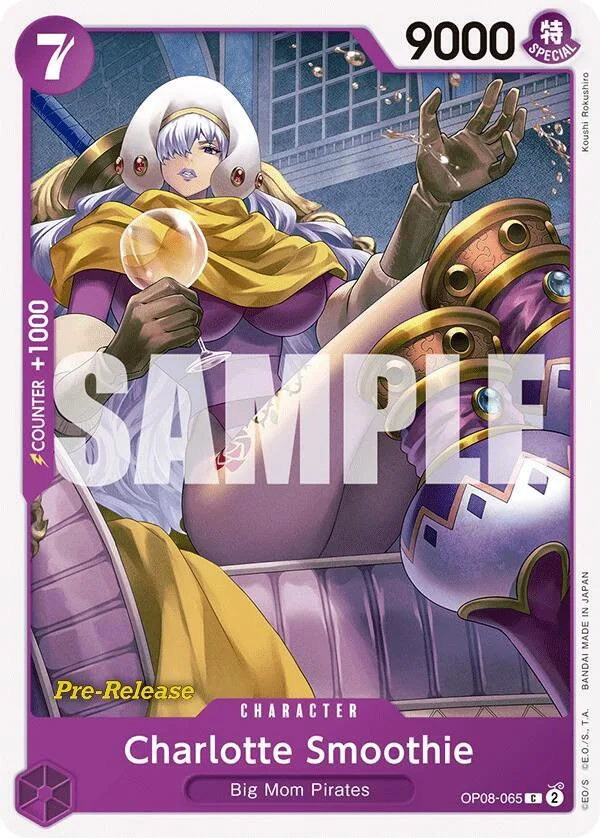 Charlotte Smoothie card front