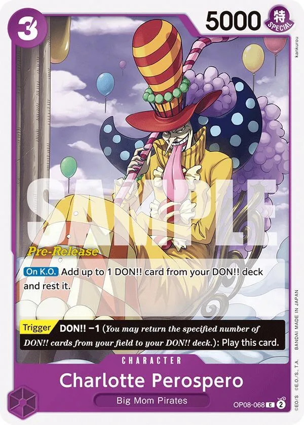 Charlotte Perospero card front