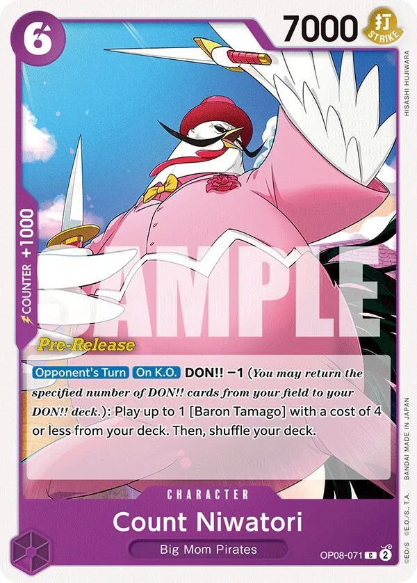 Count Niwatori card front