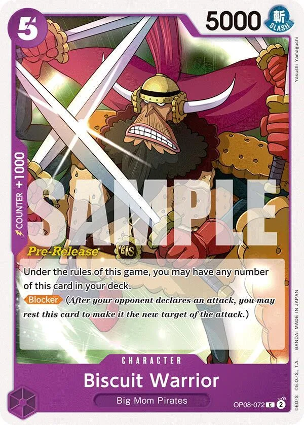 Biscuit Warrior card front
