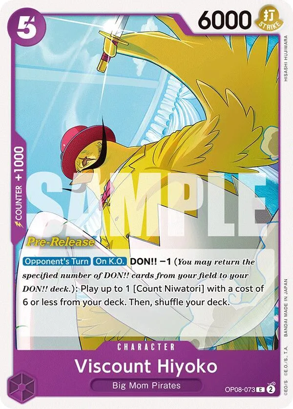Viscount Hiyoko card front