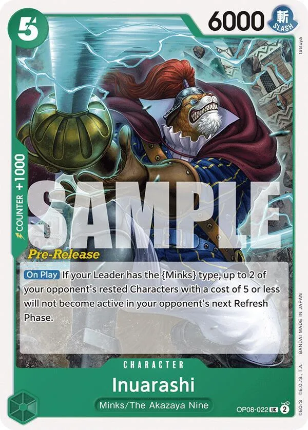 Inuarashi card front