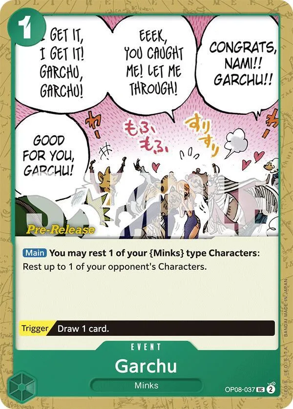 Garchu card front