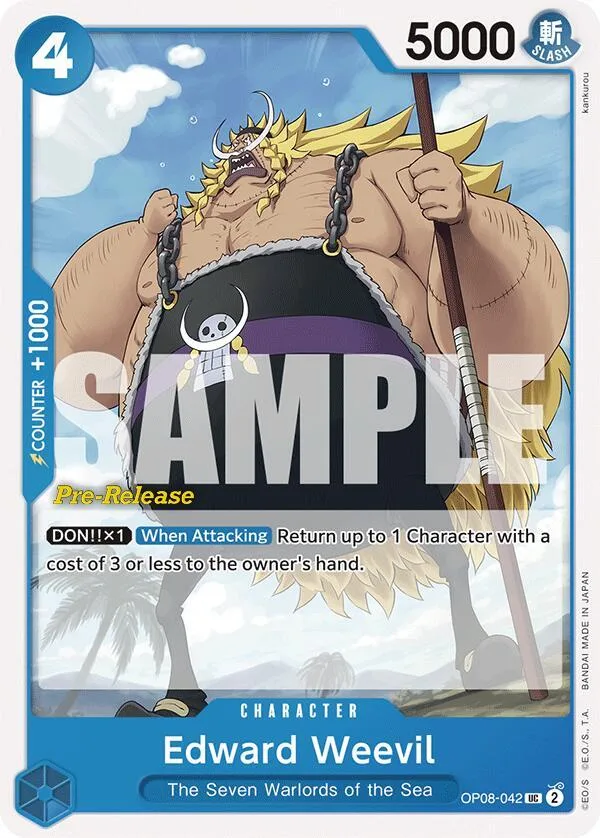 Edward Weevil card front