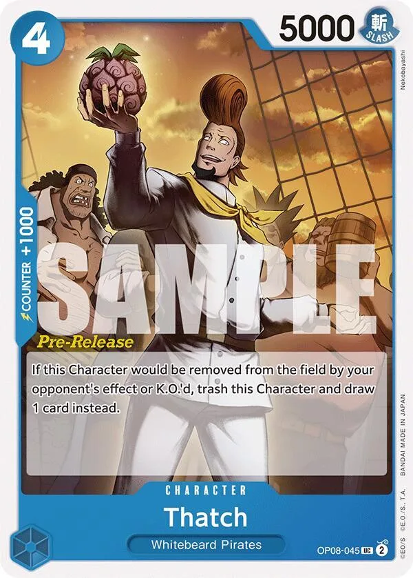 Thatch card front