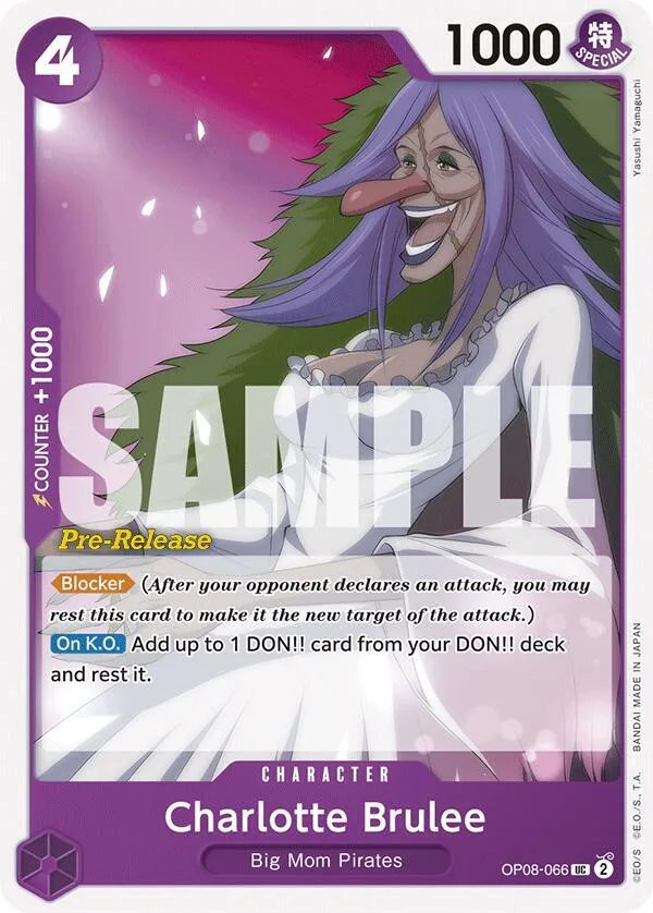 Charlotte Brulee card front