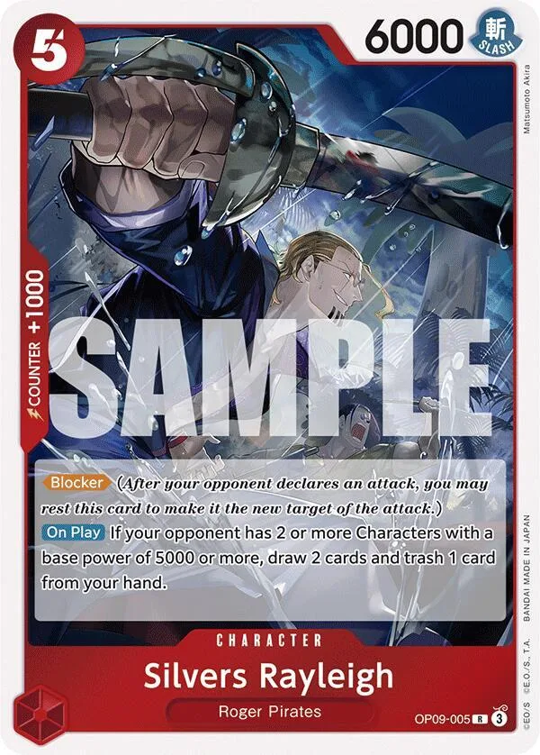 Silvers Rayleigh card front