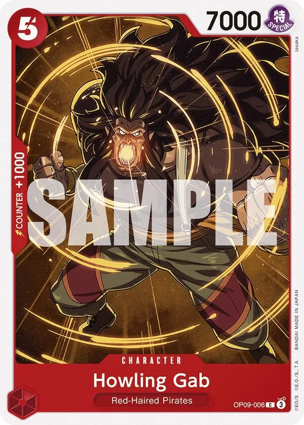 Howling Gab card front