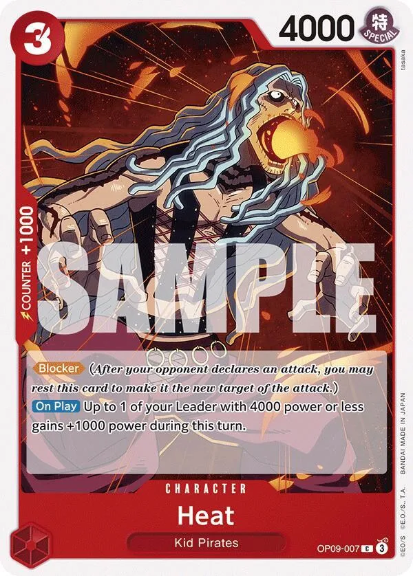 Heat card front