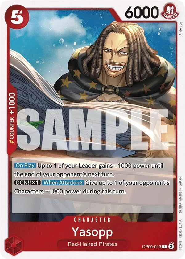 Yasopp card front