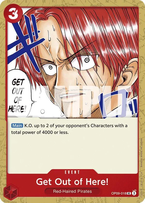 Get Out of Here! card front