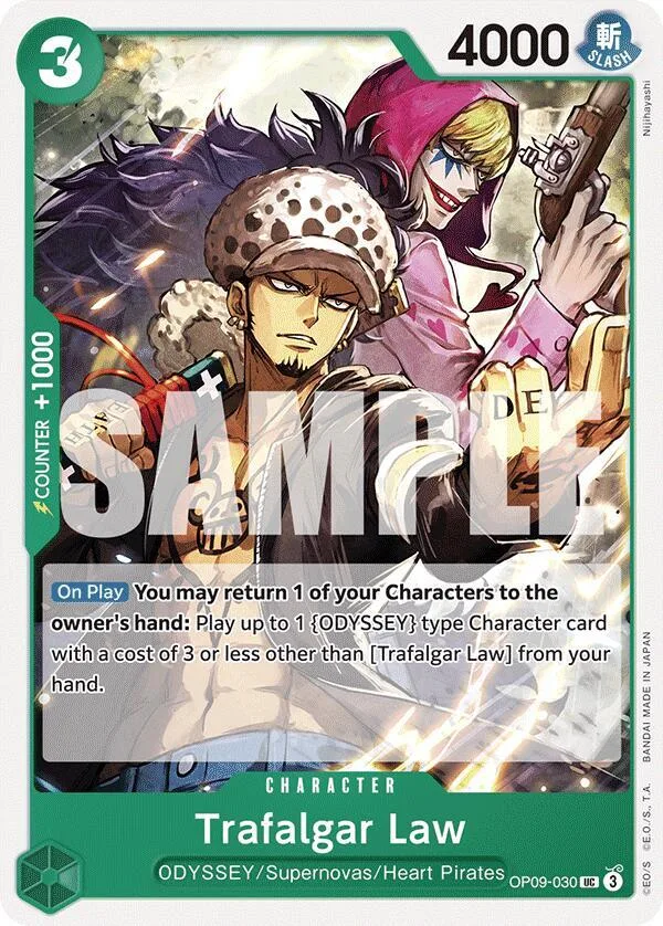 Trafalgar Law card front