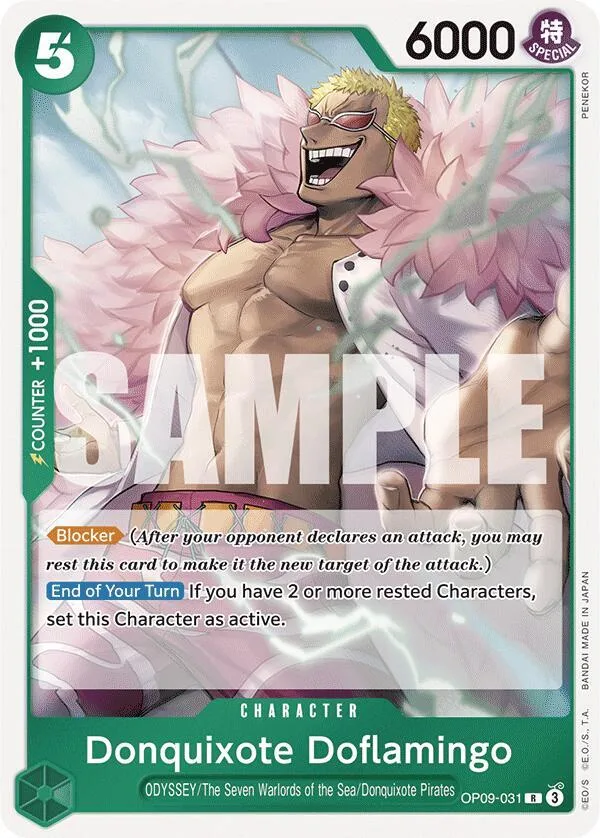 Donquixote Doflamingo card front