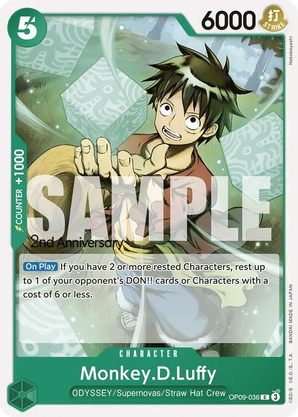 Monkey.D.Luffy card front