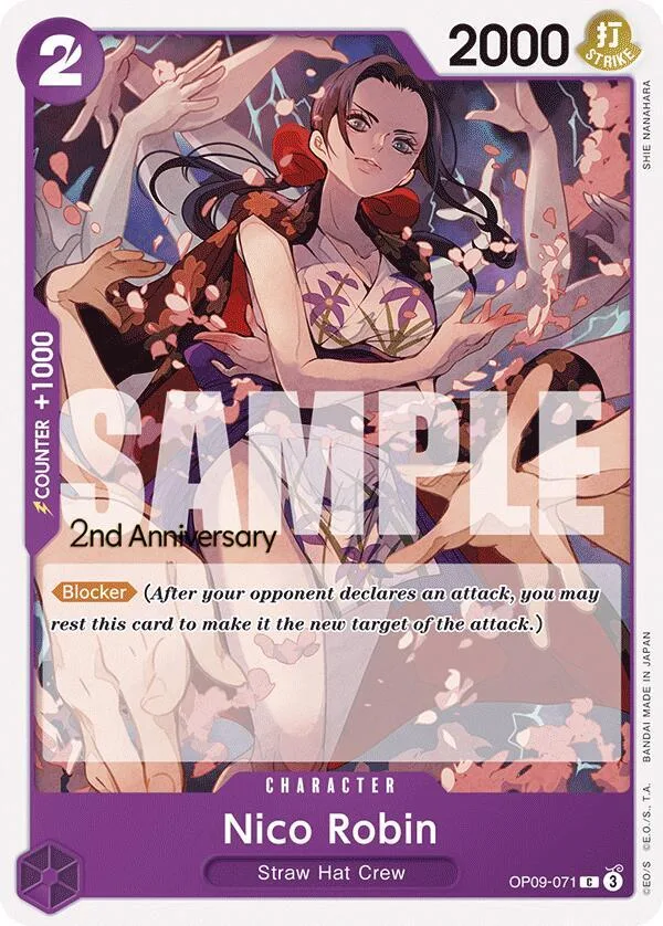 Nico Robin card front