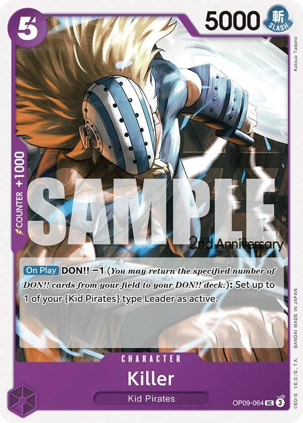 Killer card front
