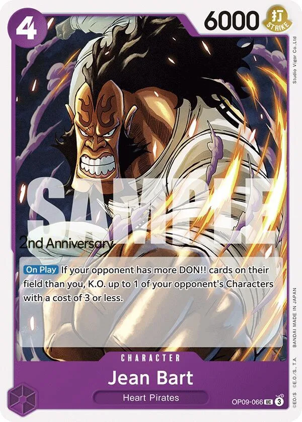 Jean Bart card front