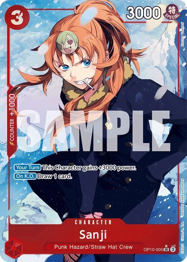 Sanji (Parallel) card front