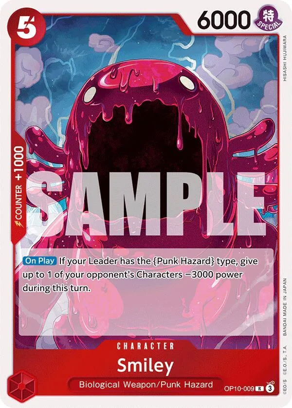 Smiley card front