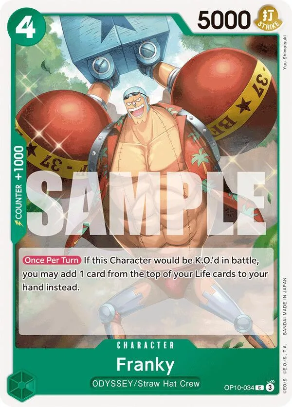 Franky card front