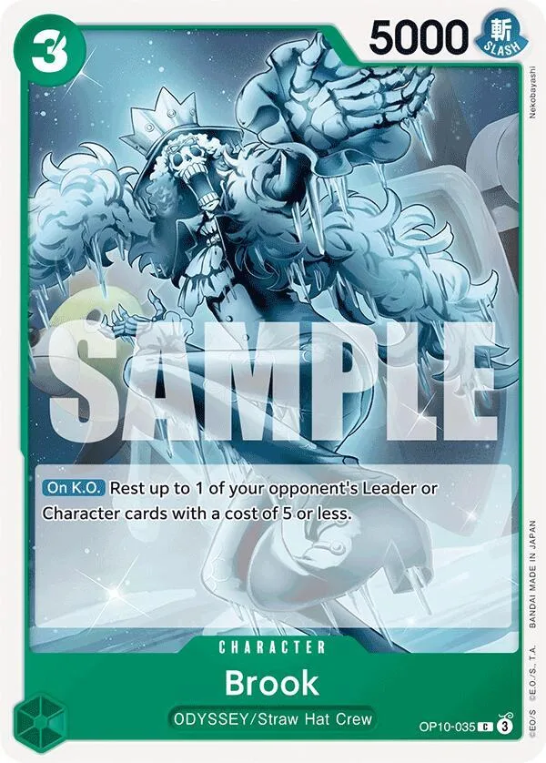 Brook card front