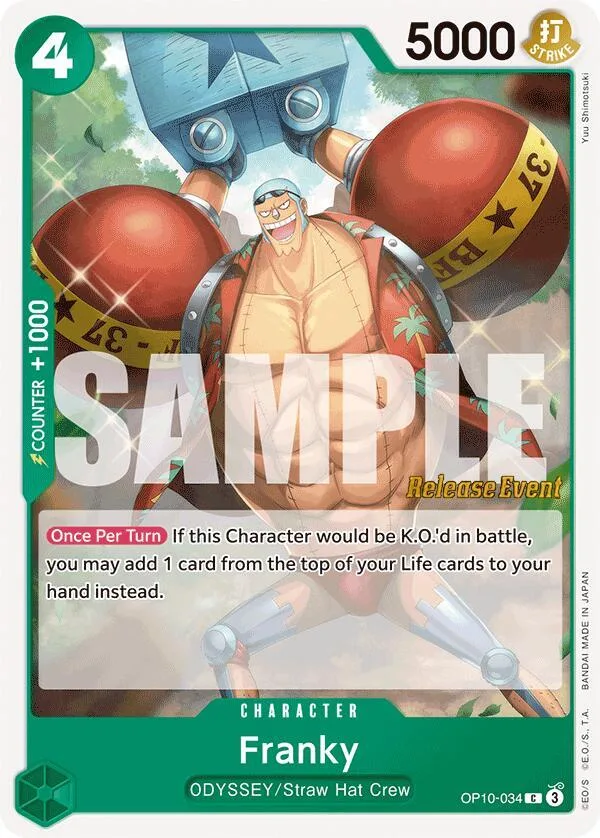 Franky card front