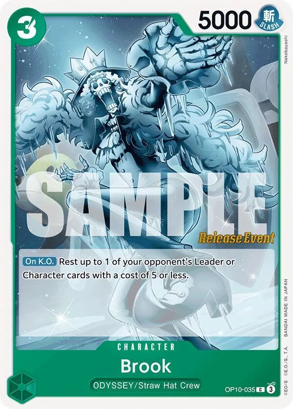 Brook card front