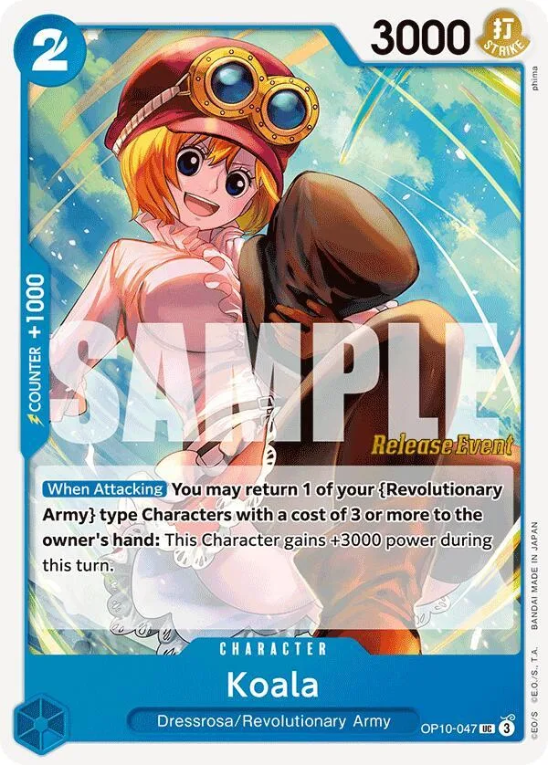 Koala card front