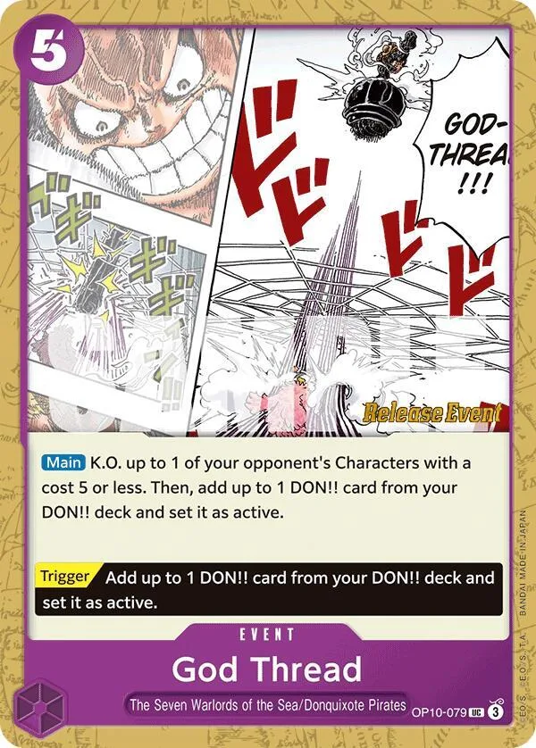 God Thread card front
